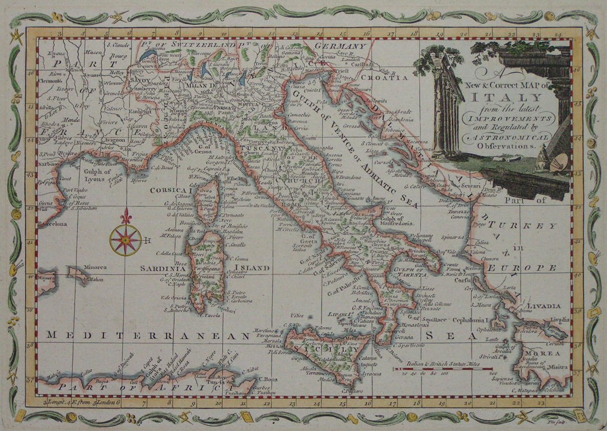 Map of Italy